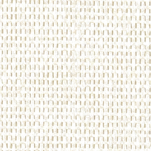 Detail of a paperweave grasscloth wallpaper in cream.