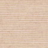 Detail of a sisal grasscloth wallpaper in pale pink on a paper backing.