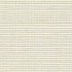 Detail of a sisal grasscloth wallpaper in white on a cream paper backing.