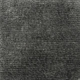 Handknotted rug in a textured solid grey.