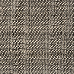 Textured broadloom carpet in black and white