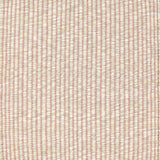 Textured woven outdoor carpet in pink and beige.