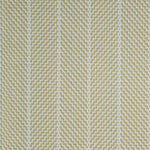 Striped flatweave runner in sage 