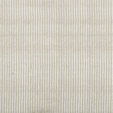 Broadloom carpet sample in a thin ribbed stripe in light grey. 