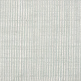 Broadloom carpet sample in a thin ribbed stripe in cool light blue.