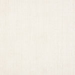 Broadloom carpet sample in a thin ribbed stripe in bright white.
