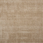 Broadloom carpet sample in a thin ribbed stripe in taupe.