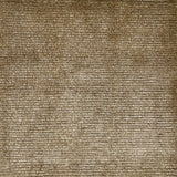 Handknotted cutpile rug in tawny brown.