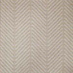Broadloom carpet swatch in a herringbone pattern cream color