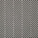 Broadloom carpet swatch in a herringbone pattern black white color