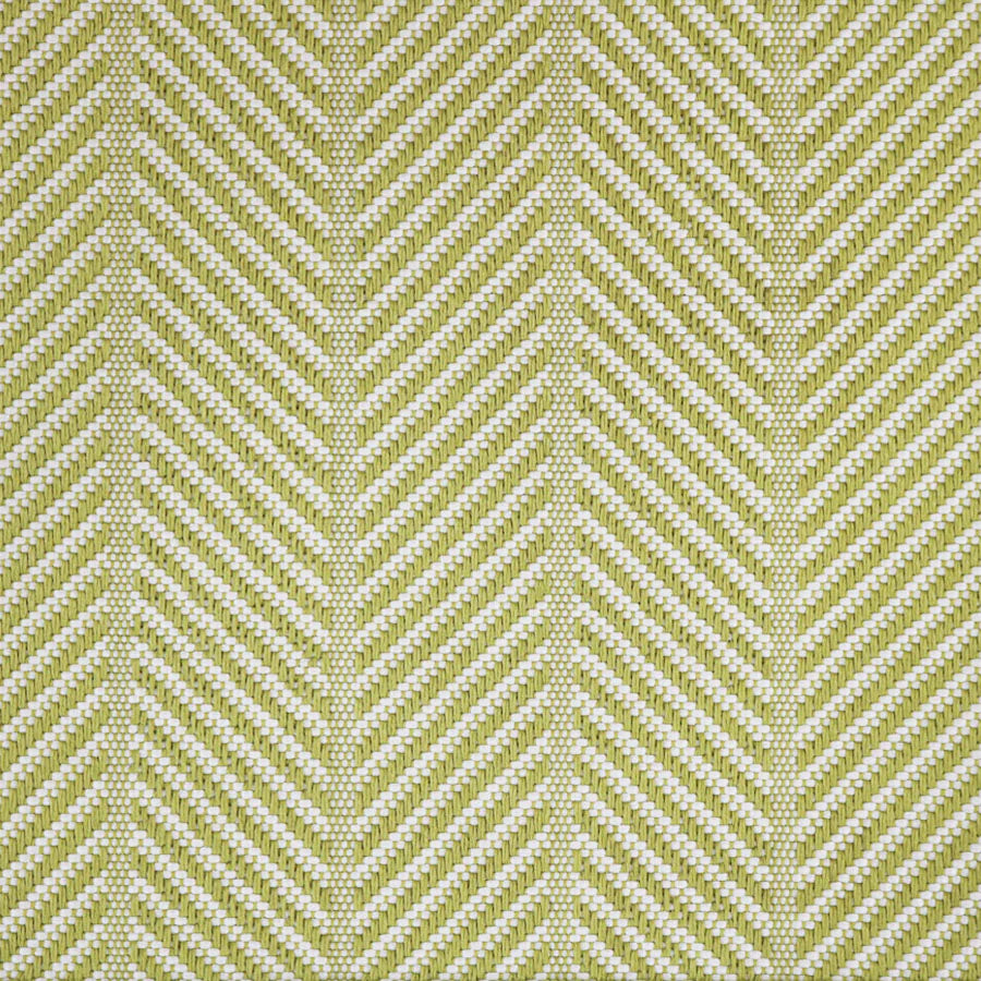 Broadloom carpet swatch in a herringbone pattern green color