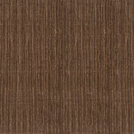 Broadloom carpet in a cut pile strié design in chocolate brown. 