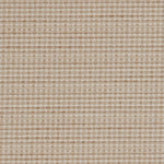 Detail of a woven outdoor fabric in a subtle check design in tan.