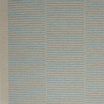 Striped flatweave runner in light blue