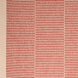 Striped flatweave runner in pink 