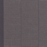 Striped flatweave runner in taupe grey