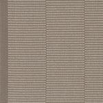 Striped flatweave runner in light grey
