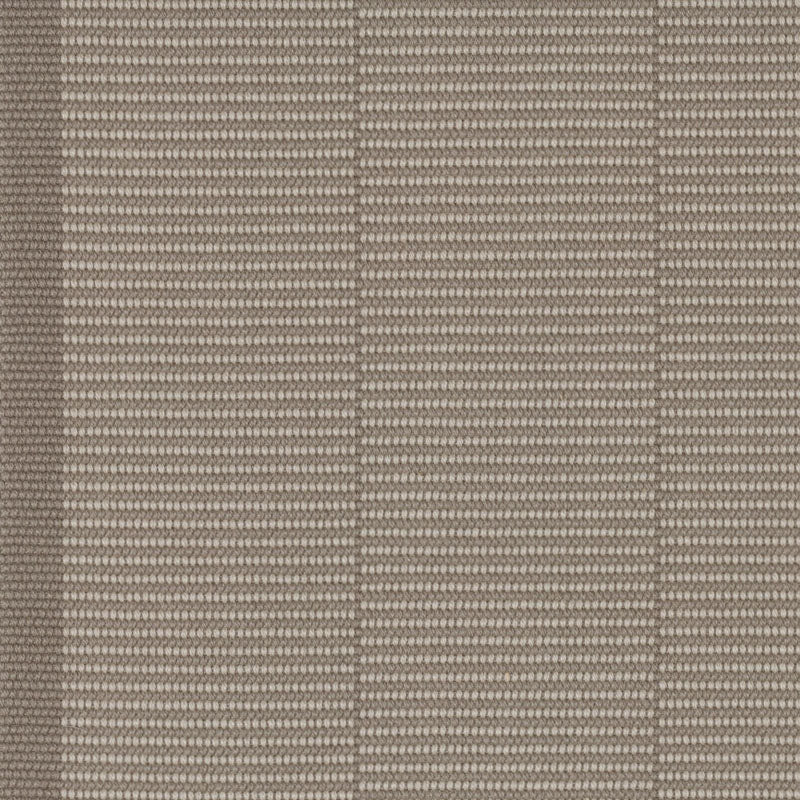 Striped flatweave runner in light grey
