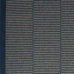 Striped flatweave runner in blue