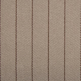 Herringbone flatweave runner in grey and brown 