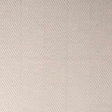 Herringbone flatweave runner in white grey