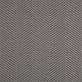 Herringbone flatweave runner in slate grey