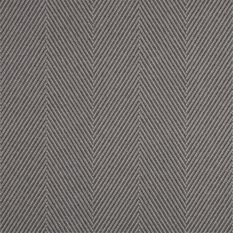 Herringbone flatweave runner in slate grey