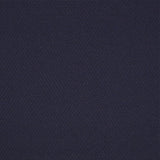 Herringbone flatweave runner in midnight blue