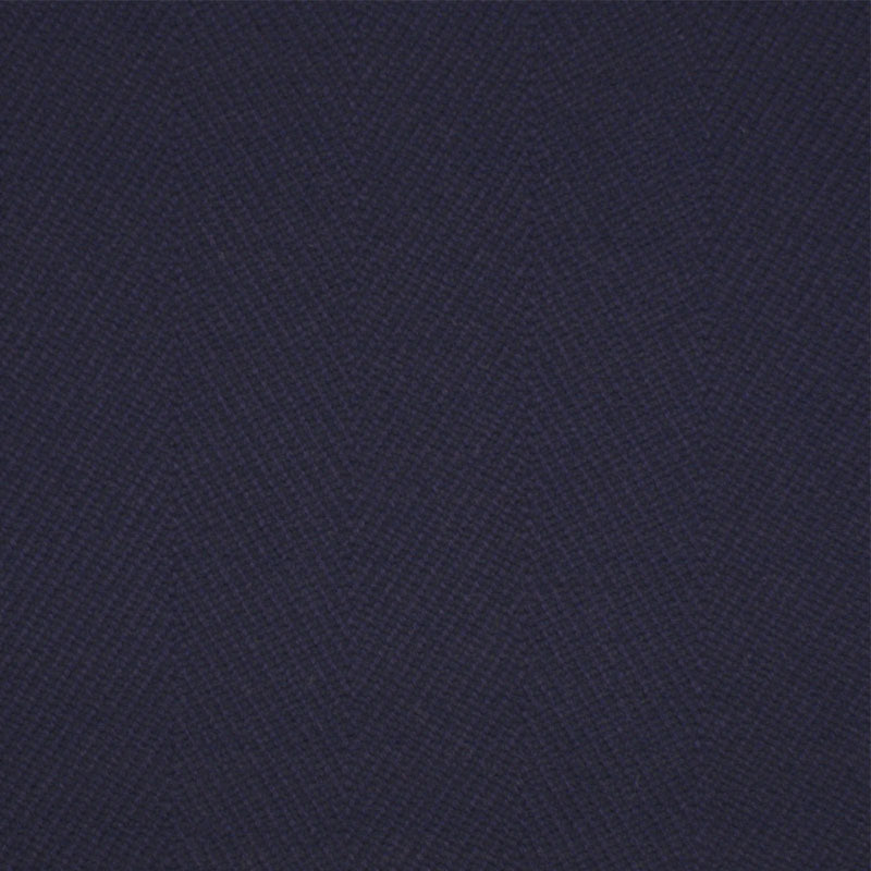 Herringbone flatweave runner in midnight blue
