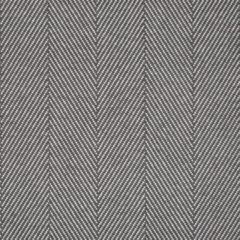 Herringbone flatweave runner in smoke grey