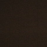 Herringbone flatweave runner in dark brown 