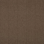 Herringbone flatweave runner in mocha