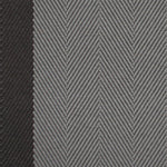 Herringbone flatweave runner in sage and dark green