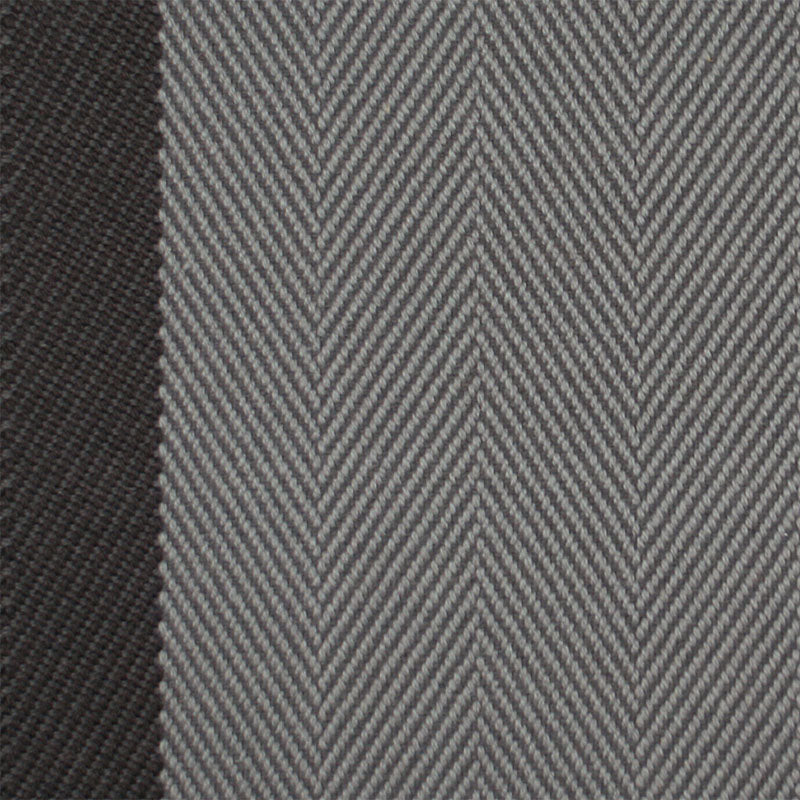 Herringbone flatweave runner in sage and dark green