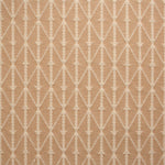 Diamond flatweave runner in light tan