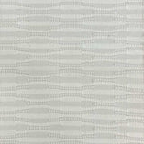 Broadloom carpet in a flatwoven wavy stripe in cream on a cream field. 