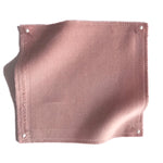 Square fabric swatch of velvet in a mauve colorway.