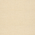 Broadloom carpet in solid woven texture in  ivory. 