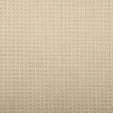 Broadloom carpet in solid woven texture in oatmeal. 