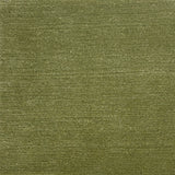 Handknotted rug with cut pile in solid green