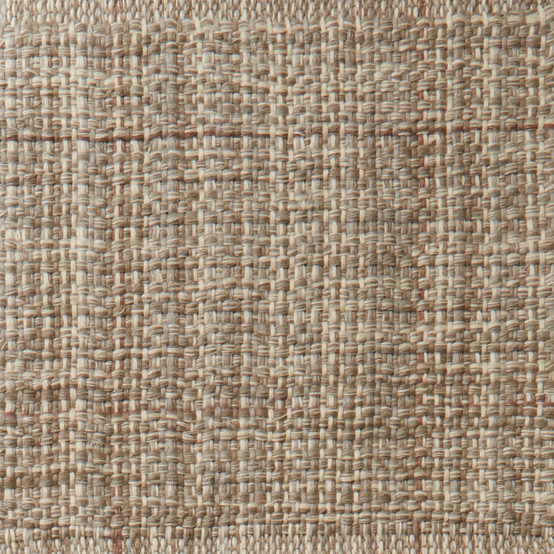 Flatwoven rug with a textural grey strié.