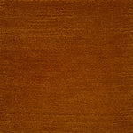 Handknotted rug in pashmina and silk in solid cut pile in warm orange. 