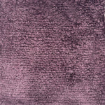 Handknotted cut pile rug in royal purple.