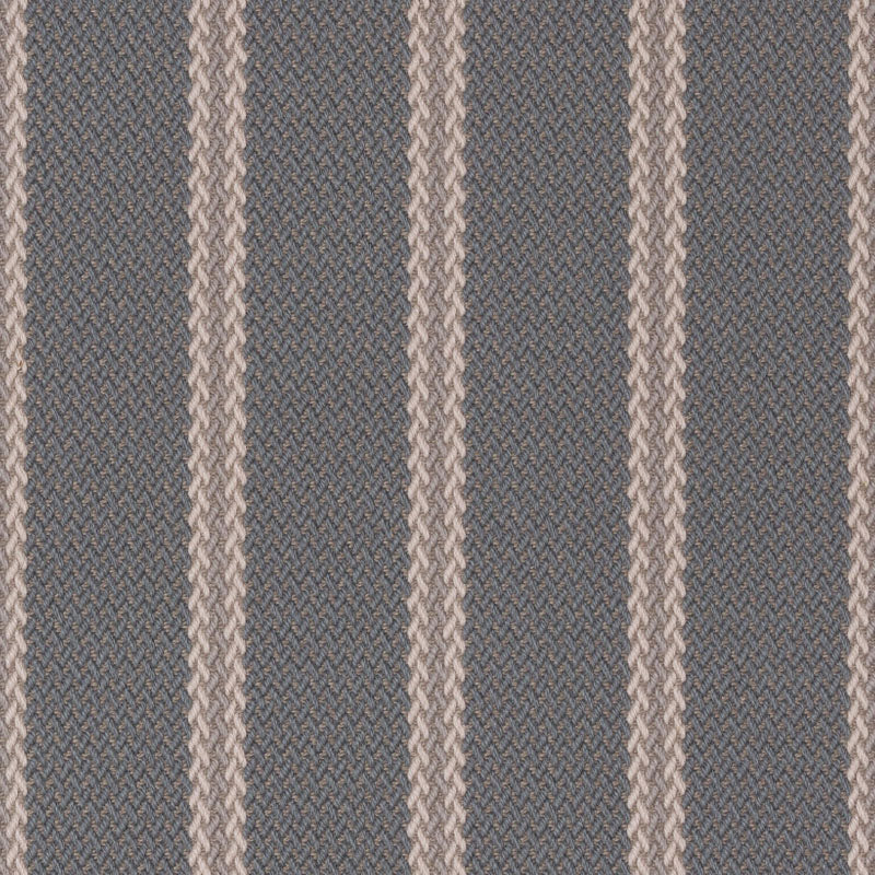 Striped flatweave runner in grey 