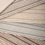 An array of striped broadloom carpets in neutral colors 