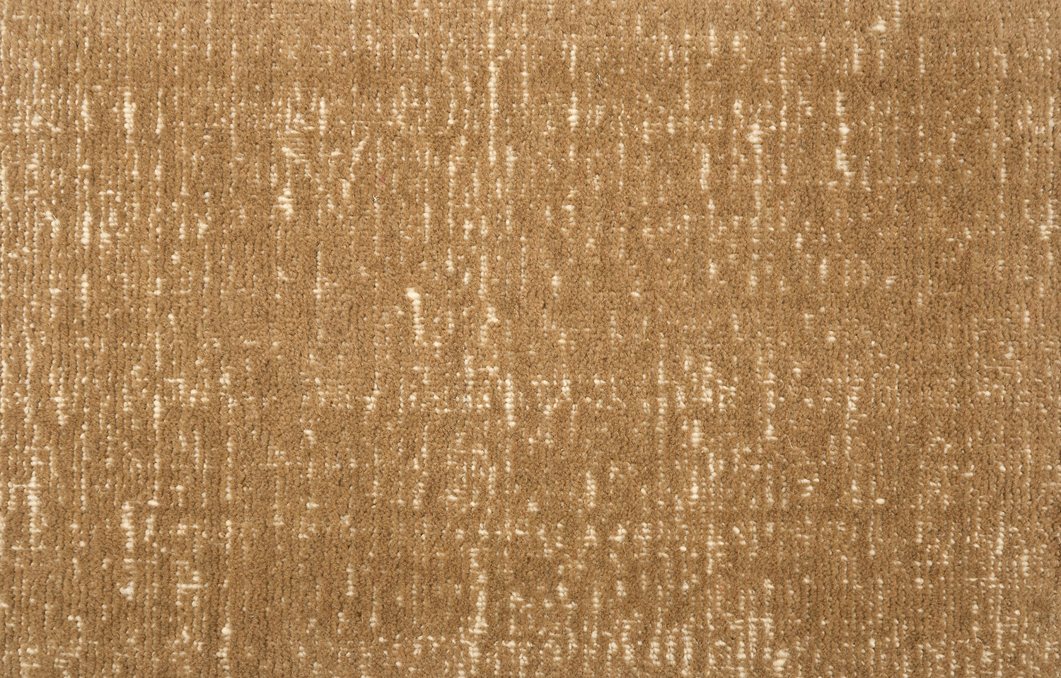 Broadloom carpet with subtle texture in warm tan.