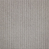 Broadloom carpet with a textural rib in grey,