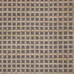 Broadloom carpet swatch in a rope textural pattern in a cream dark grey design