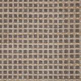Broadloom carpet swatch in a rope textural pattern in a cream dark grey design