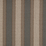 Striped flatweave runner in white grey and slate blue